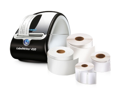 DYMO LabelWriter 450 Value Pack Desktop Label Printer and 4 Label Rolls (1963866)