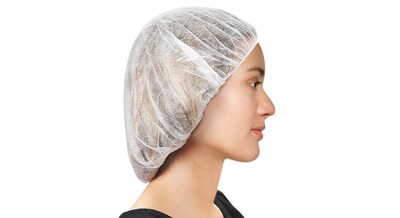 Bouffant Cap, 24, White, 1000/Box (ZB-CAP002)