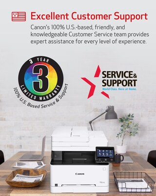 Canon Color imageCLASS MF644Cdw Wireless Color Laser All-In-One Printer