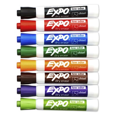 Expo Dry Erase Markers, Chisel Tip, Assorted, 192/Pack (2003995)