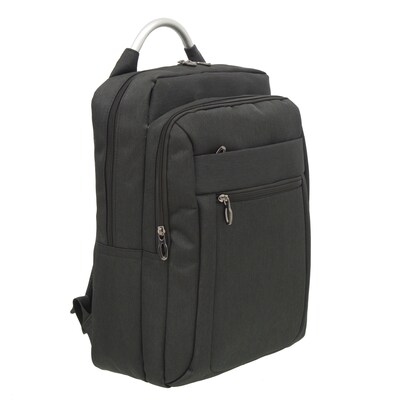 Club Rochelier Laptop Compatible Backpack, Large, Black (CRBP125-08)