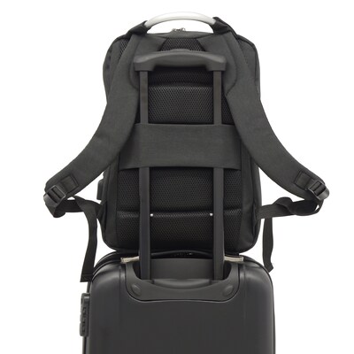 Club Rochelier Laptop Compatible Backpack, Large, Black (CRBP125-08)