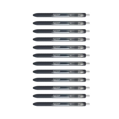 Paper Mate InkJoy Retractable Gel Pen, Medium Point, Black Ink, Dozen (1951719)