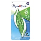 Paper Mate Liquid Paper DryLine Grip Correction Tape, White, 2/Pack (662415)