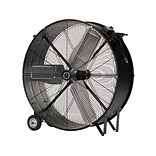 TPI Corporation Portable Direct Drive 30 2-Speed Floor Fan, Black (08753502)