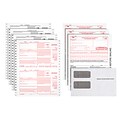 TOPS 2020 1099-NEC 4-Part Continuous Feed Tax Form Kit with Envelopes, 24/Pack (NECCONT24)