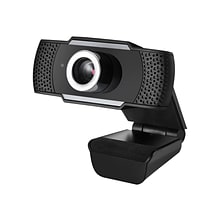 Adesso Cybertrack H4 1080P HD USB Webcam with Built-in Microphone, Black (CYBERTRACKH4)