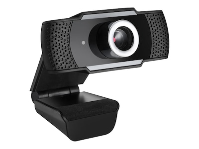 Adesso Cybertrack H4 1080P HD USB Webcam with Built-in Microphone, Black (CYBERTRACKH4)