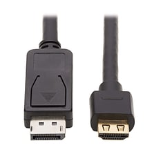 Tripp Lite P582-015 15 DisplayPort/HDMI Audio/Video Cable, Black