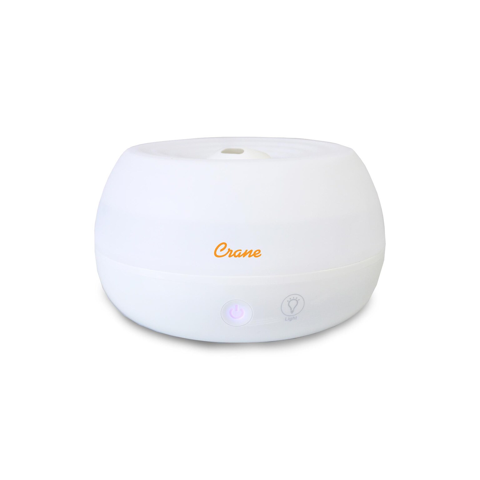 Crane Personal Ultrasonic Cool Mist Tabletop Humidifier, 0.2-Gallon, For Rooms 160 sq. ft., White (EE-5951AD)