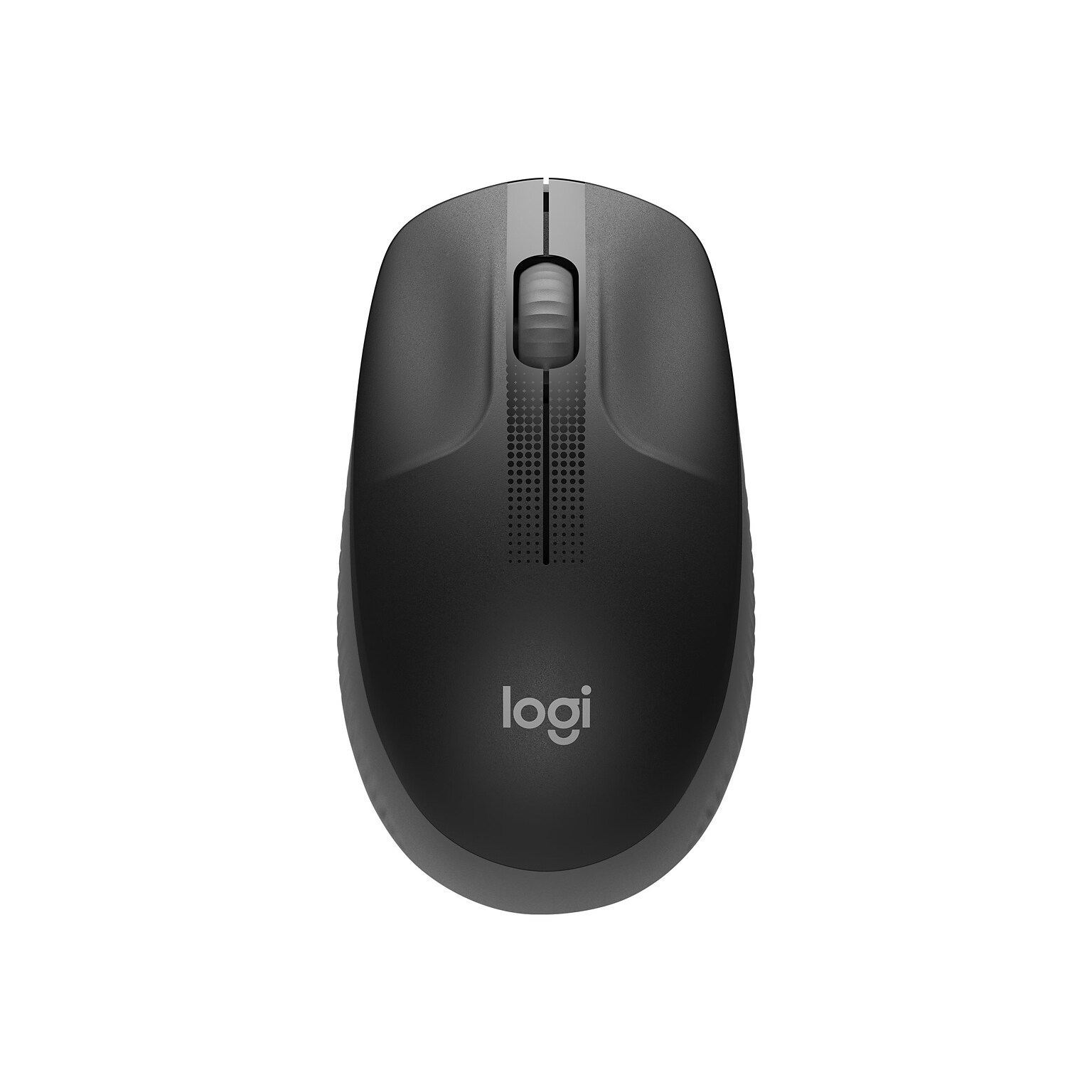 Logitech M190 Wireless Optical USB Mouse, USB, Black/Gray (910-005901)