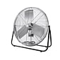 TPI Corporation F-24-TE 26 3-Speed Floor Fan, Gray/Black (08528502)