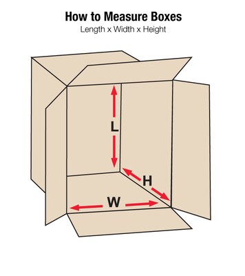 131013 Brown 13 x 13 Corrugated Boxes, 25/Bundle