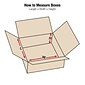 22" x 16" x 6" Shipping Boxes, Brown, 25/Bundle (22166)