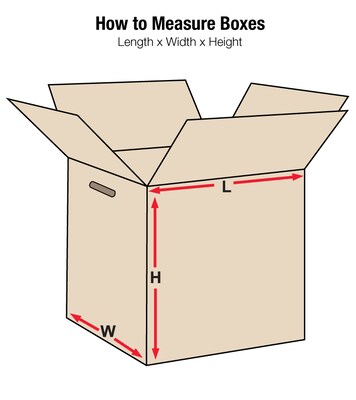Double Wall Boxes with Hand Holes, 24 x 24 x 24, Kraft, 10/Bundle (HD242424DWHH)