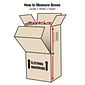 20" x 20" x 45" Wardrobe Boxes, 48 ECT, Brown, 5/Bundle (202045WARD)