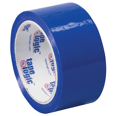 Tape Logic Colored Carton Sealing Heavy Duty Packing Tape, 2" x 55 yds., Blue, 36/Carton (T90122B)