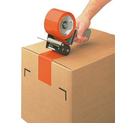 Tape Logic Colored Carton Sealing Heavy Duty Packing Tape, 2" x 55 yds., Orange, 36/Carton (T90122O)