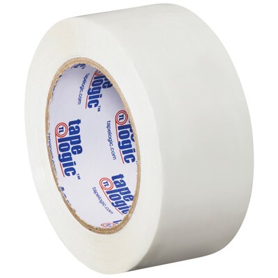 Tape Logic Colored Carton Sealing Heavy Duty Packing Tape, 2 x 110 yds., White, 18/Carton (T90222W1
