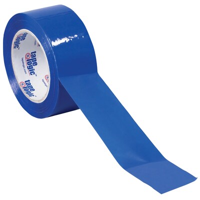 Tape Logic Colored Carton Sealing Heavy Duty Packing Tape, 2" x 110 yds., Blue, 6/Carton (T90222B6PK)