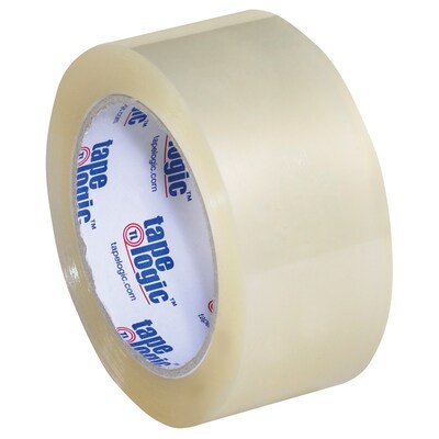 Tape Logic #350 Industrial Heavy Duty Packing Tape, 2" x 55 yds., Clear, 6/Carton (T9013506PK)