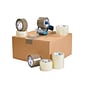 Tape Logic® #350 Industrial Tape, 3.5 Mil, 3" x 55 yds., Tan, 6/Case (T905350T6PK)