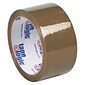 Tape Logic #53 PVC Natural Rubber Carton Sealing Tape, 2.1 Mil, 2" x 55 yds., Tan, 6/Carton (T90153T6PK)