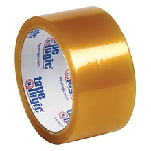 Tape Logic® #53 PVC Natural Rubber Tape, 2.1 Mil, 2 x 55 yds., Clear, 6/Case