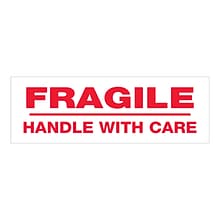 Tape Logic™ 2 x 55 yds. Pre Printed Fragile Handle With Care Carton Sealing Tape, 18/Pack