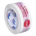 Tape Logic® Pre-Printed Carton Sealing Tape, Stop If Seal Is Broken..., 2.2 Mil, 2 x 110 yds., Re