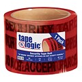 Tape Logic 3 x 60 yds. x 2.5 mil Secure Tape,  Red,  1/Pk