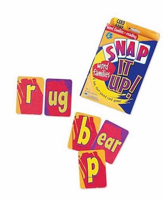 Snap it Up! Card Games, Phonics & Reading: Word Families