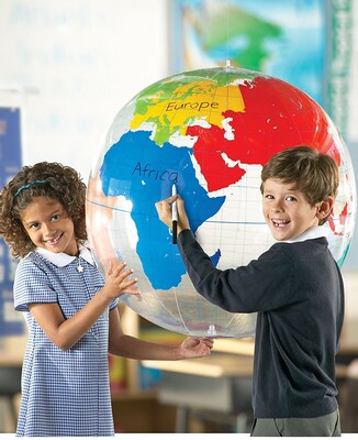 Learning Resources Inflatable Globe, Labeling
