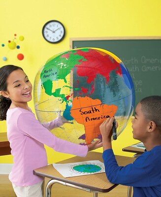 Learning Resources Inflatable Globe, Labeling