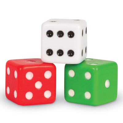 Koplow Games 3/4 Assorted Double Dice Set, 10 Pack Bundle