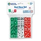 Learning Resources Dot Dice Set Manipulative, Assorted Colors, Set of 36 (LER2229)