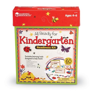 Learning Resources All Ready For Kindergarten Readiness Kit (LER3478)