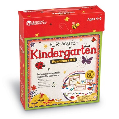 Learning Resources All Ready For Kindergarten Readiness Kit (LER3478)