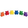 Baby Bear Counters, 6 colors, Set of 102 (LER0729)