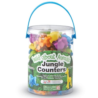 Learning Resources Wild About Animals Jungle Counters (LER3361)