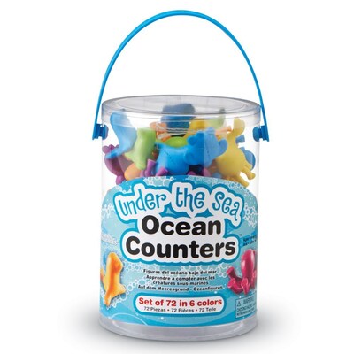 Learning Resources Under The Sea Ocean Counters (LER3341)