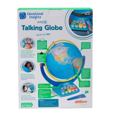 Educational Insights GeoSafari Jr. Talking Globe