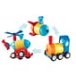 Learning Resources 1-2-3 Build It - Train/Rocket/Helicopter (LER2859)