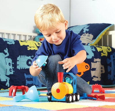 Learning Resources 1-2-3 Build It Train/Rocket/Helicopter (LER2859)