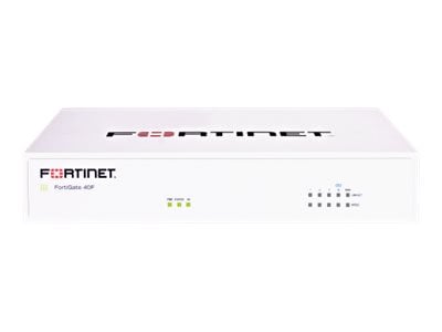 Fortinet Fortigate 40F FG-40F-BDL-950-36 Security Appliance, White