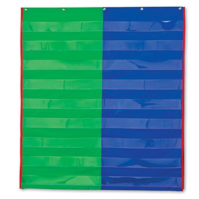Learning Resources 11-Pocket Chart, 30" x 38" (LER2382)