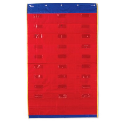 Learning Resources Pocket Charts, 45 x 28.25 Organization Station, All Grades (LER2255)
