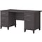 Bush Furniture Somerset 60W Office Desk with Drawers, Storm Gray (WC81528K)