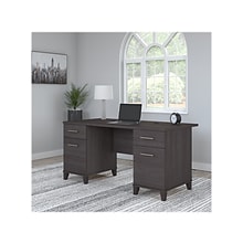 Bush Furniture Somerset 60 Office Desk, Storm Gray (WC81528K)