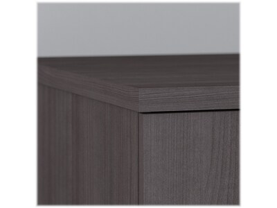 Bush Furniture Somerset 60"W Office Desk with Drawers, Storm Gray (WC81528K)